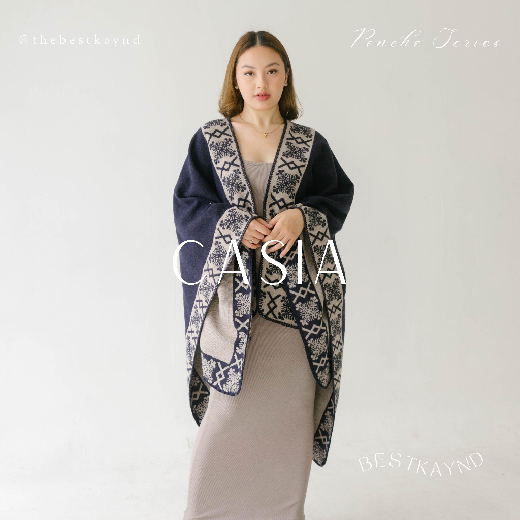 Jual The Best Kaynd Casia Cape Outerwear | Shopee Indonesia