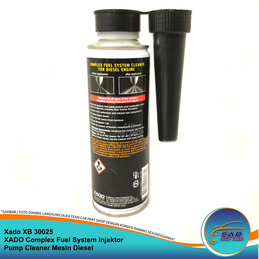 Jual XADO Complex Fuel System Injektor Injector Pump Cleaner Mesin ...