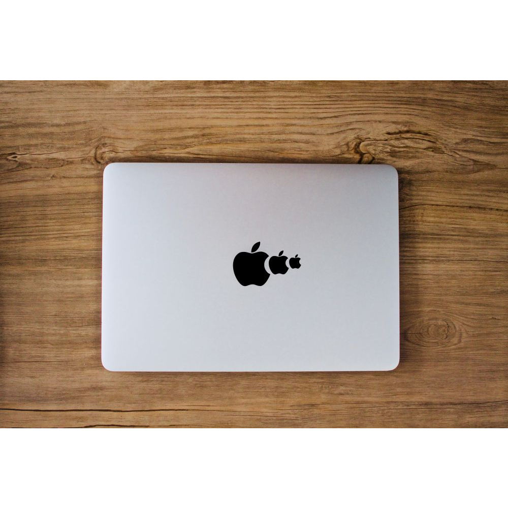 Jual Stiker Decal Apple Eat Apple - Food Chain - Laptop Macbook Sticker ...