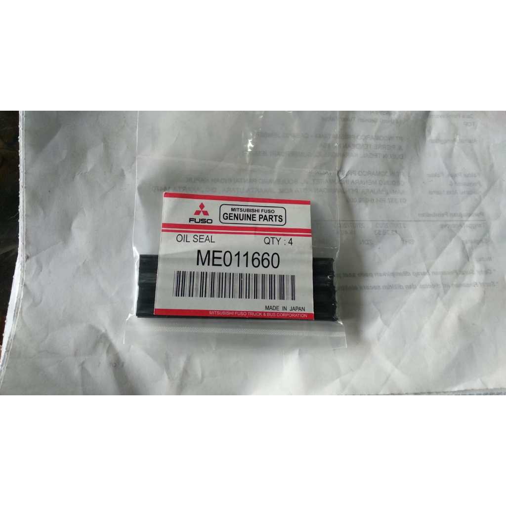 Jual 1 SET isi 4 Biji Seal Side Cover / Sil Blok Lidi Colt Diesel FE ...
