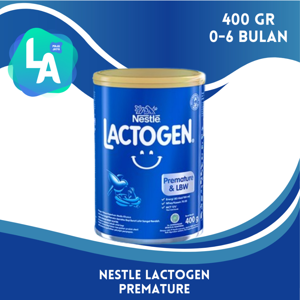 Jual SUSU NESTLE LACTOGEN PREMATURE (400gr) | Shopee Indonesia