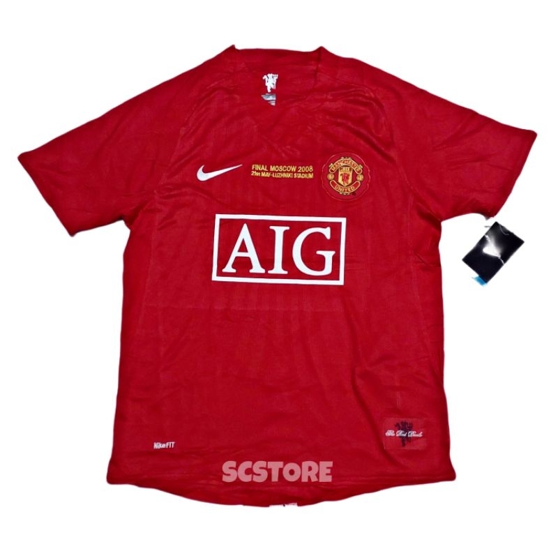 Original size L Manchester Utd jersey jersi 3rd LS CR7 UCL, Sports