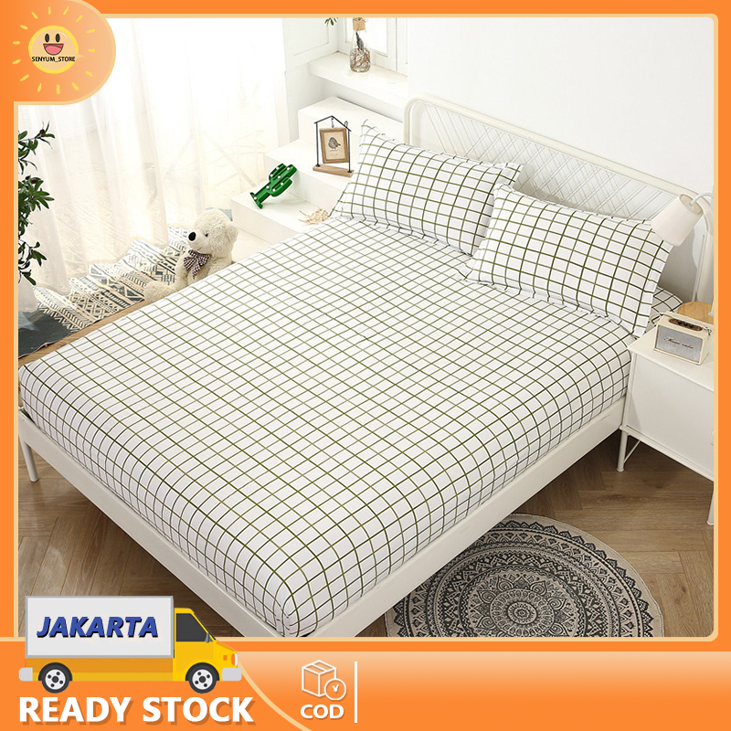 Jual SEPREI Bed Cover Sprei Menarik Seprai Kualitas Bagus 90x200 ...