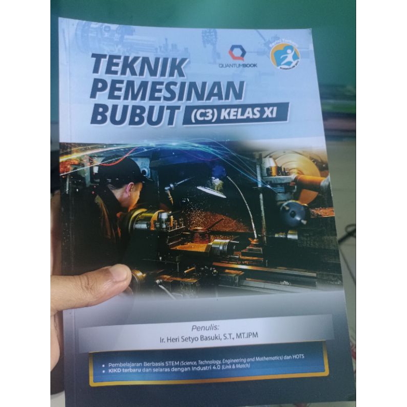 Jual TEKNIK PEMESINAN BUBUT KELAS 11 C3 QUANTUMBOOK | Shopee Indonesia