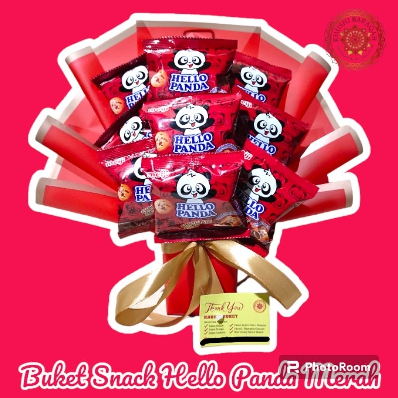 Jual Buket Bucket Snack Murah Hello Panda | Shopee Indonesia