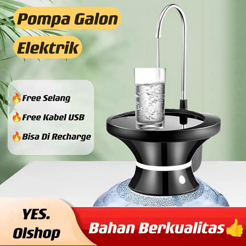 Jual Pompa Air Galon Elektrik Tatakan Gelas Water Pump Pompa Galon