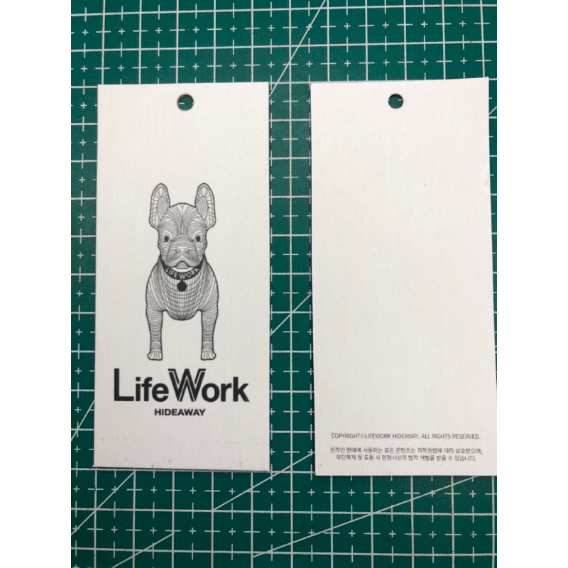 Jual LIFE WORK HANGTAG SUPER PREMIUM CO 1X DI KIRIM 600PCS | Shopee ...