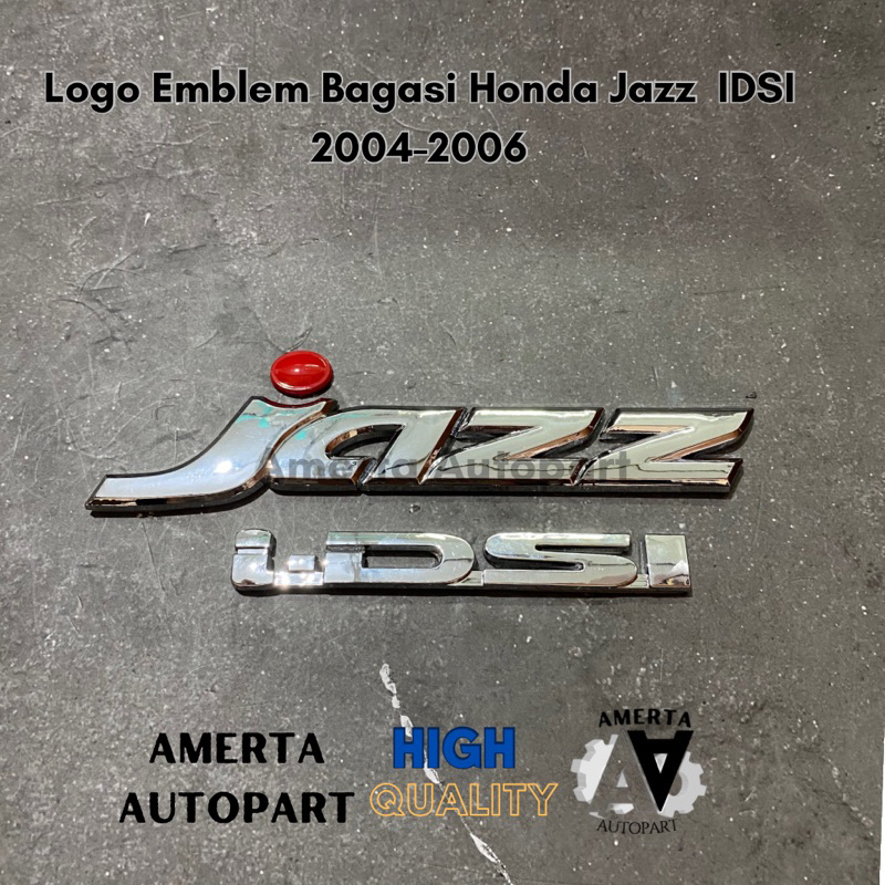 Jual Emblem Honda Jazz IDSI 2004-2009 Chrome Premium (SIAP PAKAI ...