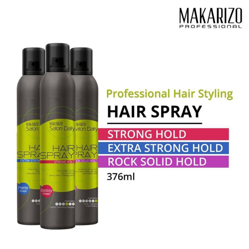 Jual Makarizo Hair spray rambut 376ML | Shopee Indonesia