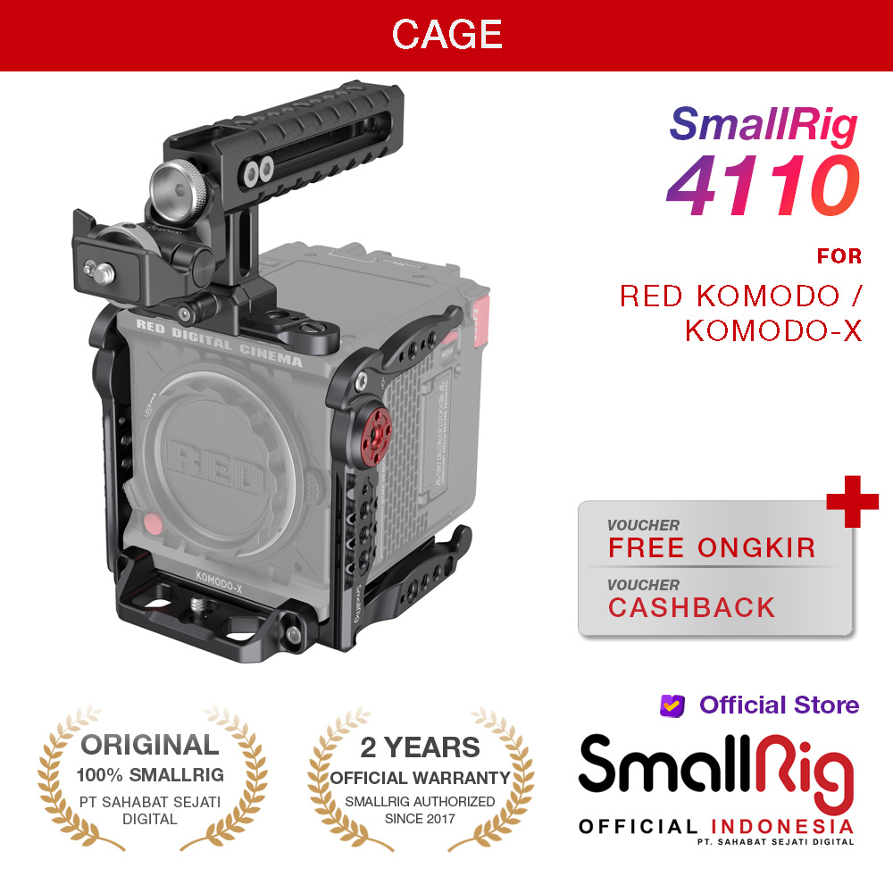 Jual SmallRig Basic Cage Kit for RED KOMODO / KOMODO-X 4110 | Shopee ...