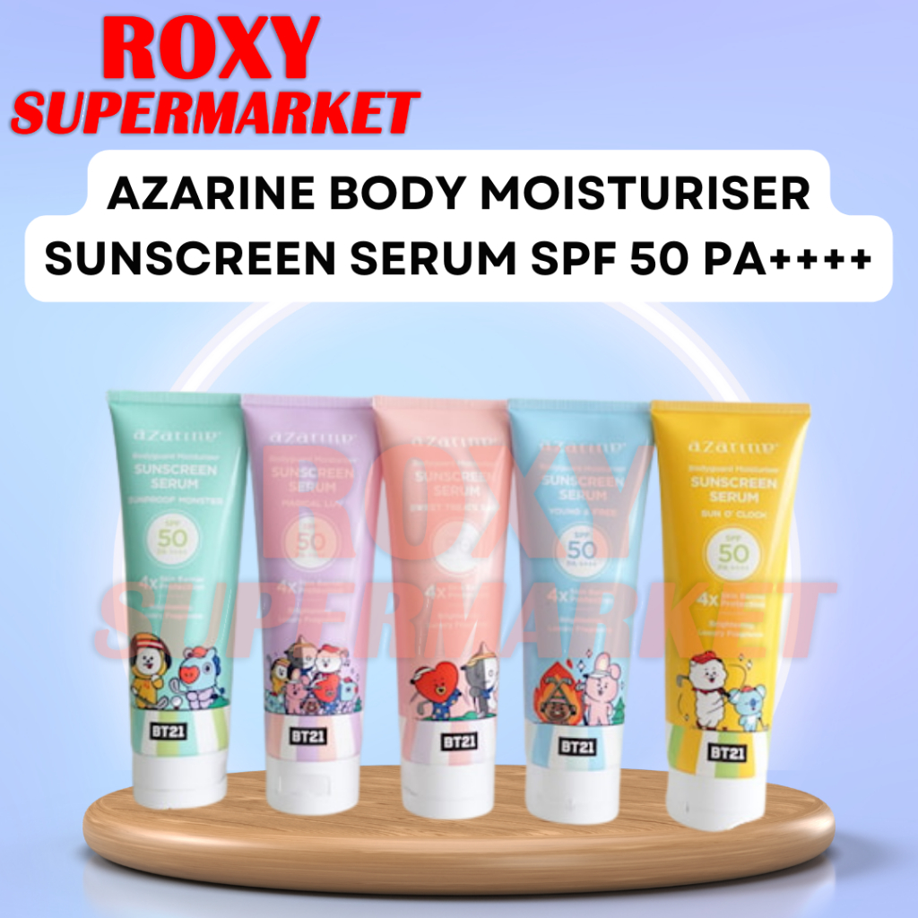 Jual AZARINE Body Moisturiser Sunscreen Serum SPF 50 PA++++ 100ml Shopee Indonesia