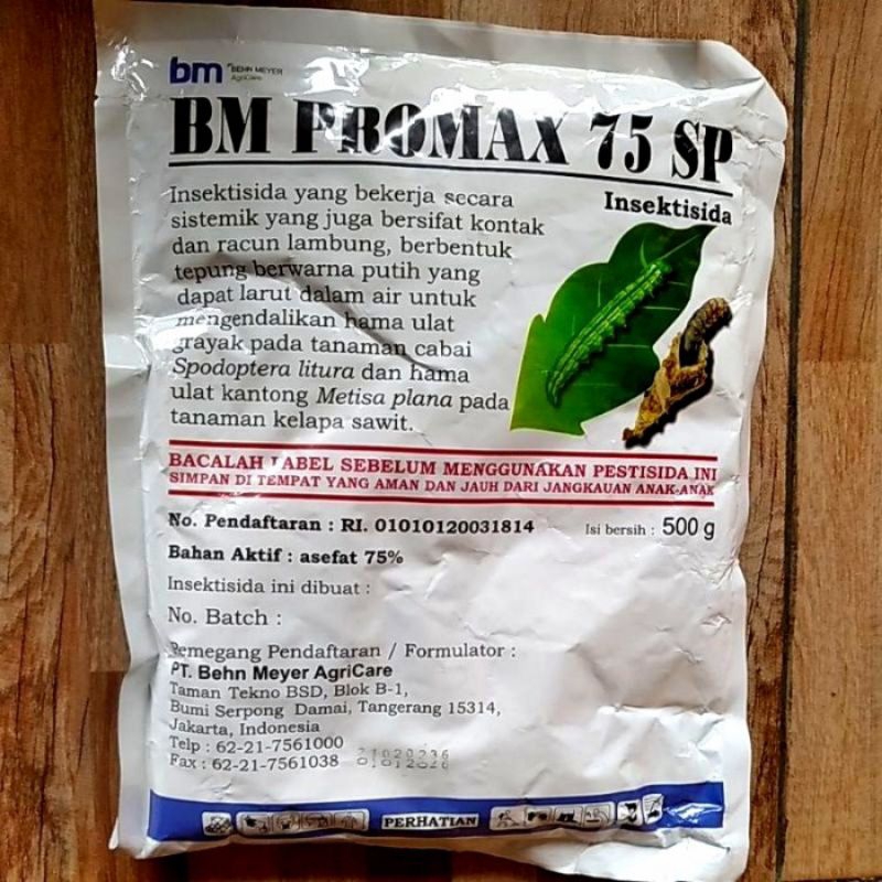 Jual Insectisida Bm Promax 75 sp,kmsn 500gr . BM Promax adalah ...