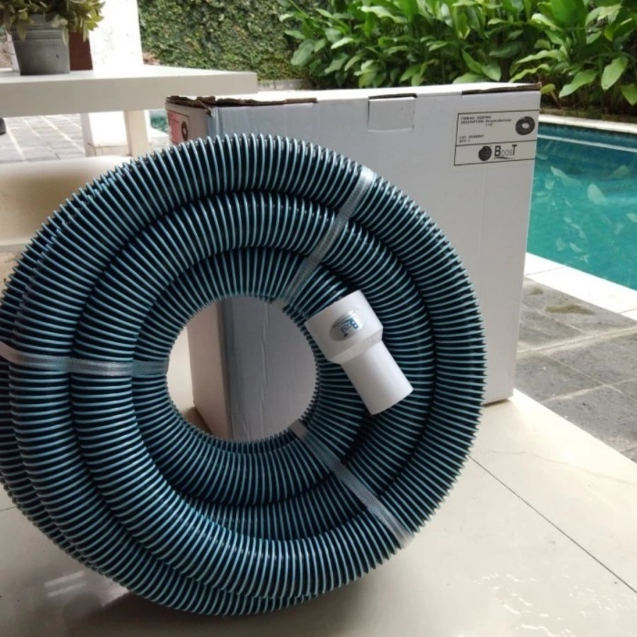 Jual Selang Kolam Renang 15m Boost / Pool Vacuum Hose 1,5in Panjang 15 ...