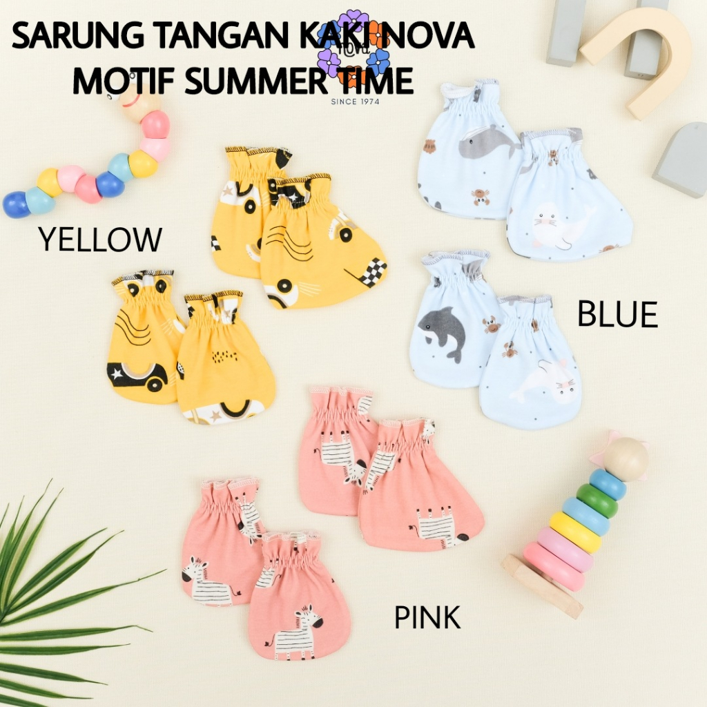 Pipiniko Baby Gloves Sarung Tangan + Kaki Lion N Friend