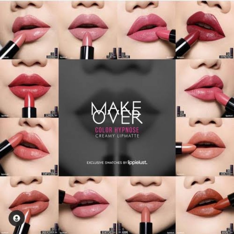Jual MAKEOVER COLOR HYPNOSE CREAMY LIPMATTE | Shopee Indonesia