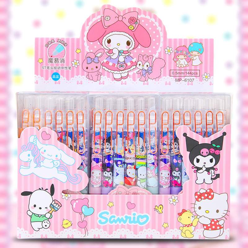 Jual (12 Pcs) Box Pulpen Gel Cetek Sanrio 0.5mm / Ballpoint Sanrio ...