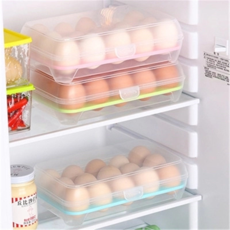 Jual Tempat Box Telur 15 Lubang Sekat (Kotak dengan sekat khusus Telor ...