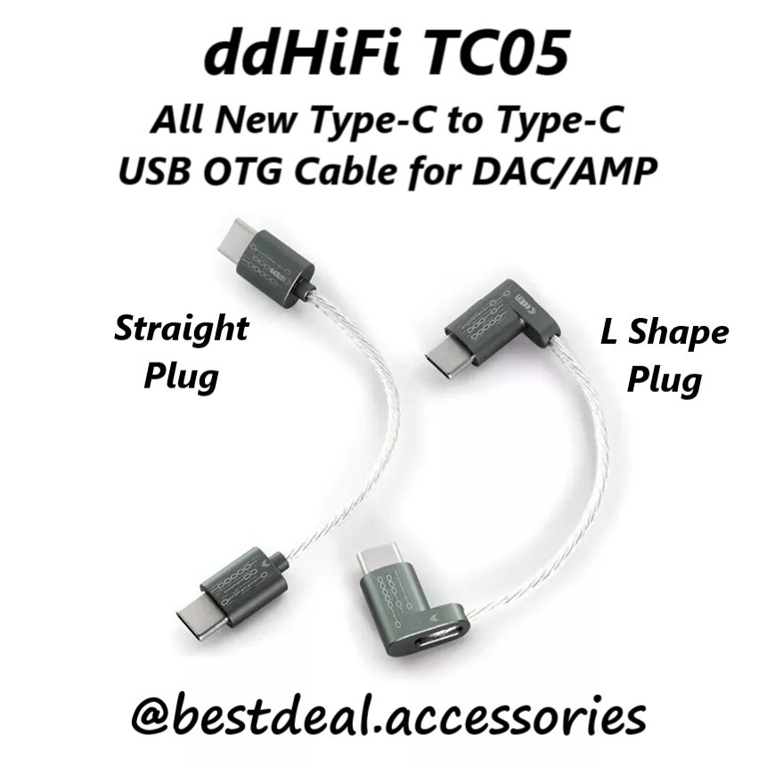 Jual ddHiFi TC05 All New Type-C to Type-C USB OTG Cable for DAC/AMP dd ...