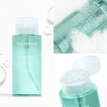 Sea Makeup Acne Clear Micellar Water Pembersih Wajah Makeup Remover