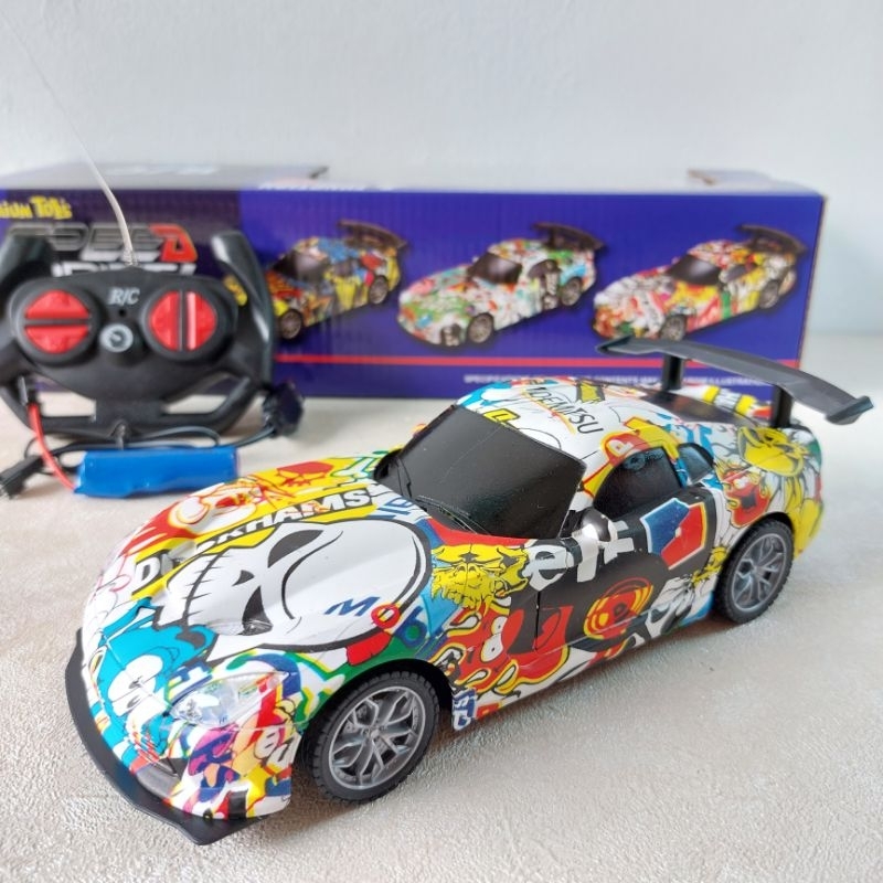 Jual Mainan RC Grafity Racing Car Speed Drift Remote Control Mobil ...