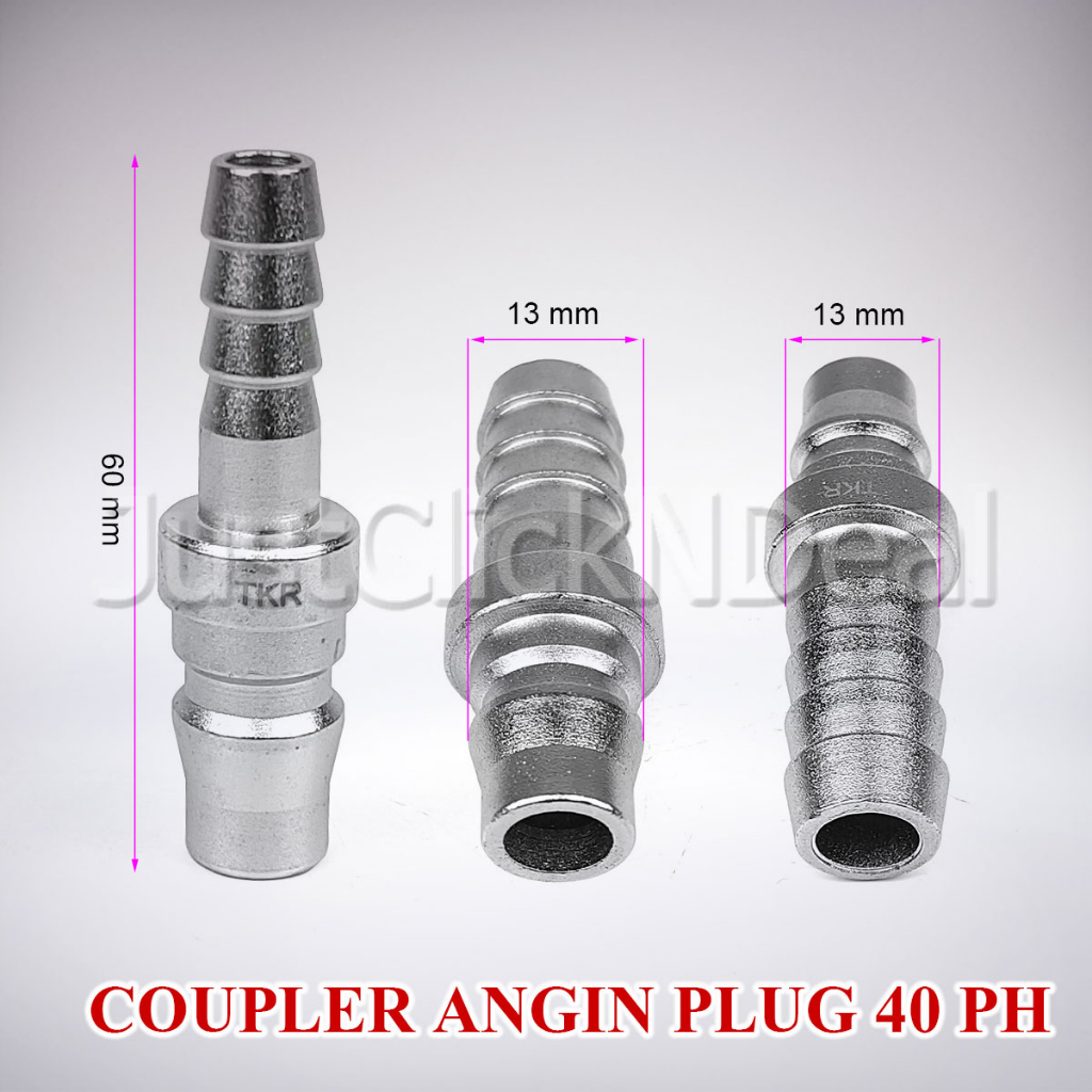 Jual Tekiro Quick Coupler Plug 20 30 40 PH Adapter Sambungan Selang ...