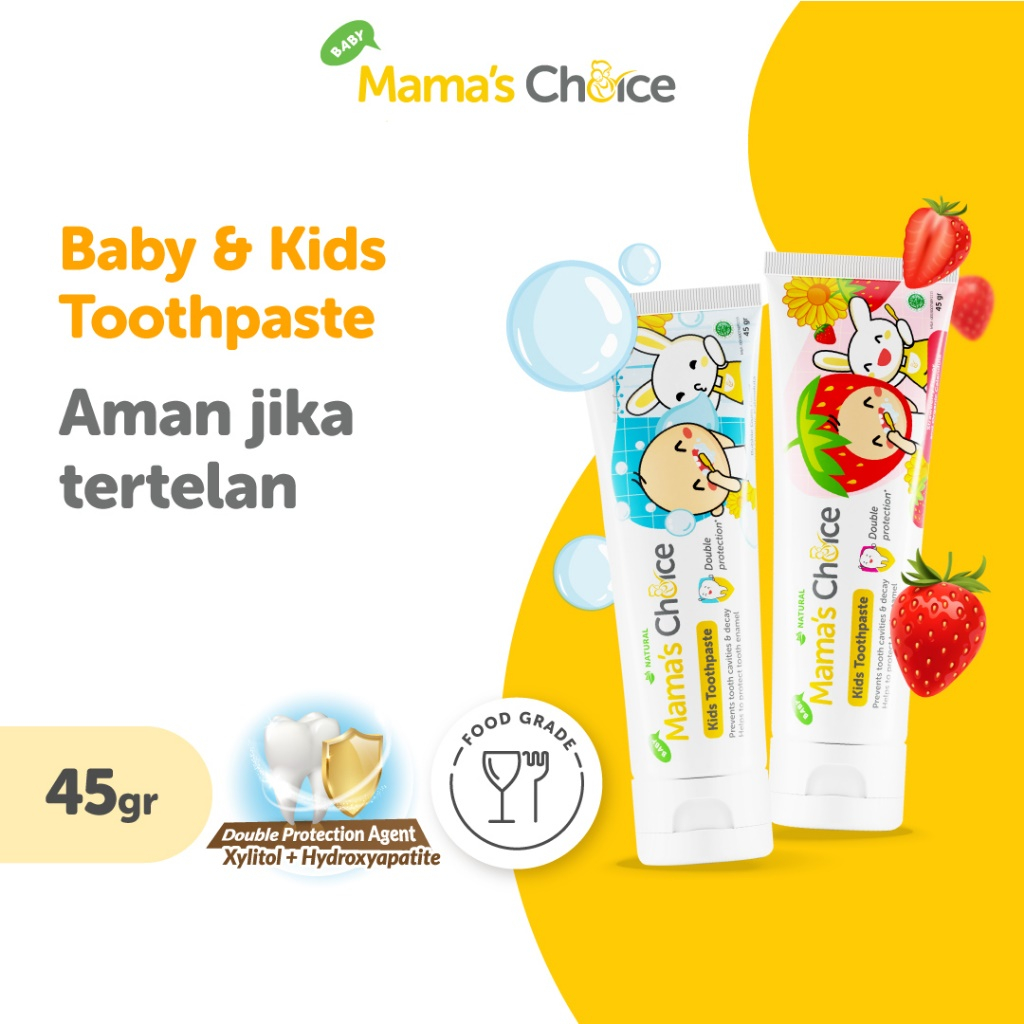 Jual MAMA'S CHOICE BABY AND KIDS TOOTHPASTE / MAMA CHOICE TOOTH PASTE ...