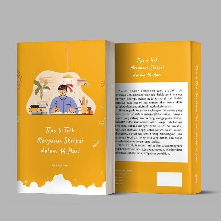 Jual Buku Tips And Trik Menyusun Skripsi Dalam 14 Hari Shopee Indonesia 