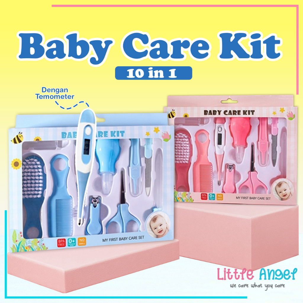 Jual Baby Care Nail Kit Set Alat Perawatan Bayi In Termometer Sisir Gunting Bayi Hadiah