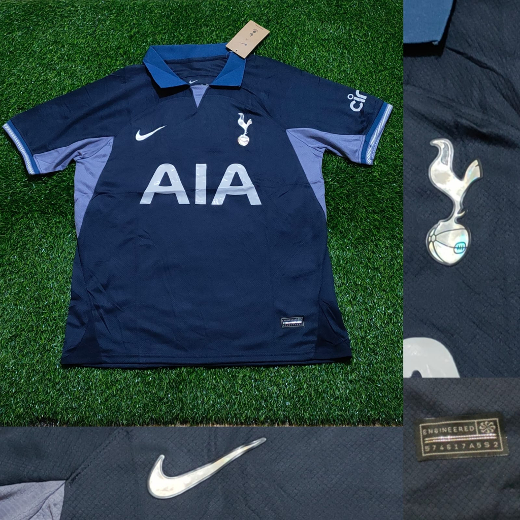 Jual Jersey Tottenham Hotspurs Away 2023 2024 Import Grade Ori Official Baju Bola Spurs Premium Shopee Indonesia