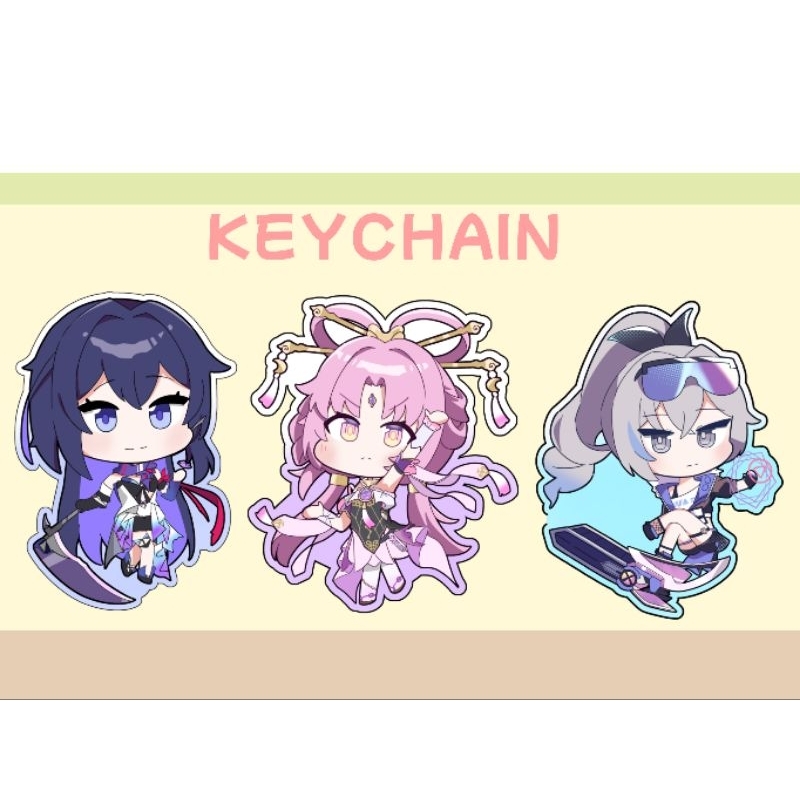 Jual Gantungan Kunci Keychain Honkai Star Rail HSR | Shopee Indonesia