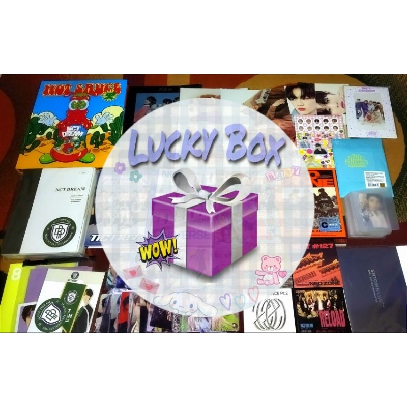 Jual Lucky Box Official Merchandise kpop NCT/NCT DREAM/NCT127/WAYV