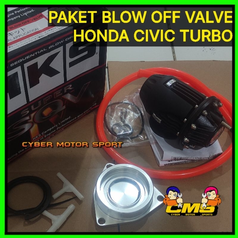 Jual Paket blow off valve Honda civic turbo pnp. HKS boost blow off