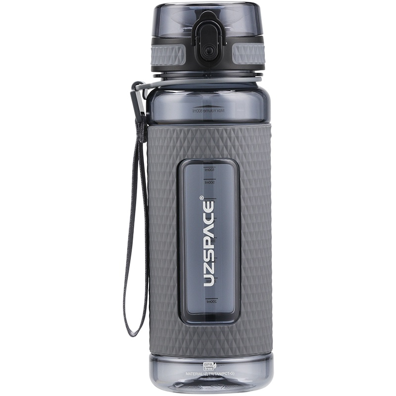 Jual UZSPACE Sports Water Bottles Portable Gym Antifall Leakproof