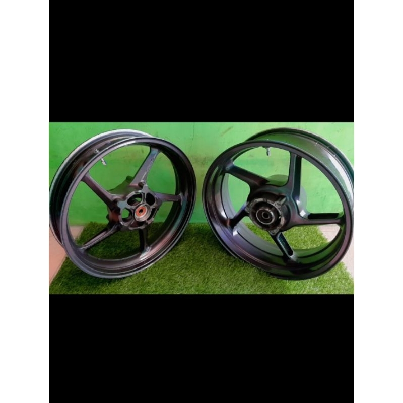 Jual Velg Delkevic Tapak Lebar Single Disk Palang Model Yamaha R Pnp Ninja Dan R Shopee