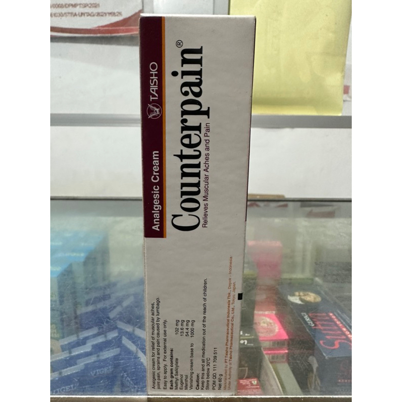 Jual Counterpain Merah 15gr 30gr 60gr | Shopee Indonesia