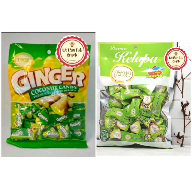 Jual Permen Rasa Jahe Kelapa Ginger Coconut Candy / Permen Rasa Kelapa ...