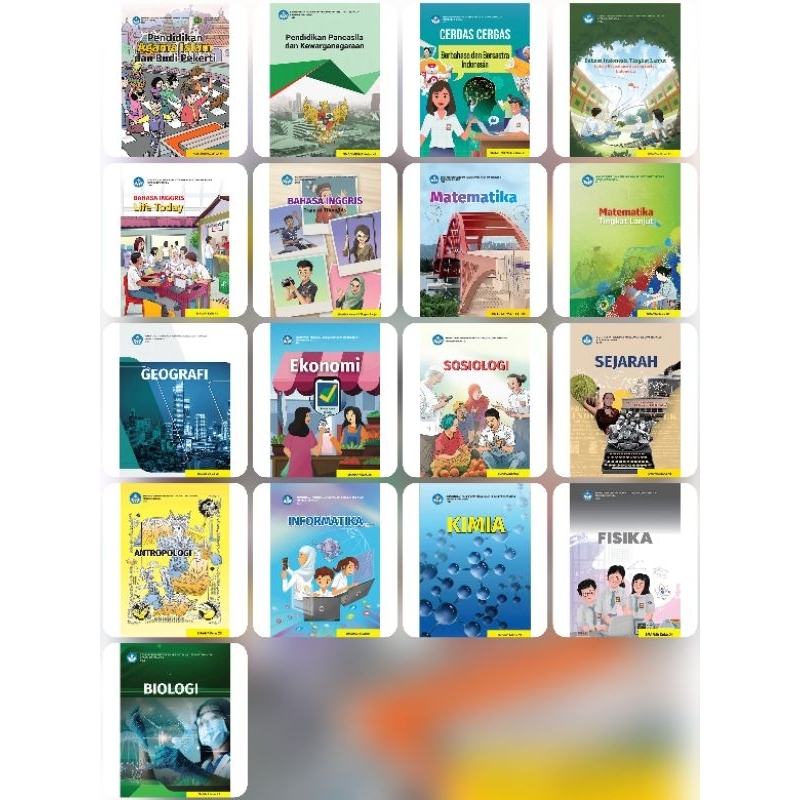 Jual Buku Kurikulum Merdeka Kelas 12 SMA/Ma (Kumer Diknas) | Shopee ...
