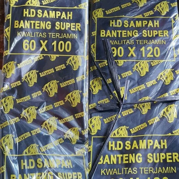 Jual Plastik Sampahtrash Bagplastik Hitamkantong Plastik Sampah 90x120 Shopee Indonesia 1814