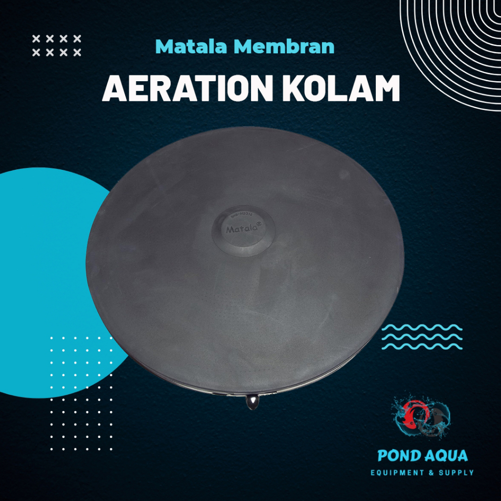 Jual Membrane Matala Air Disc Diffuser 31 CM Membran Aerasi Kolam Ikan ...