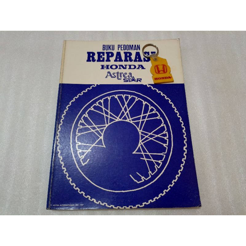 Jual BUKU PEDOMAN REPARASI MANUAL BOOK HONDA ASTREA STAR ORIGINAL Shopee Indonesia