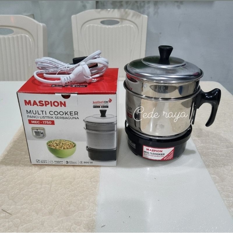 Maspion multi best sale cooker mec 1750