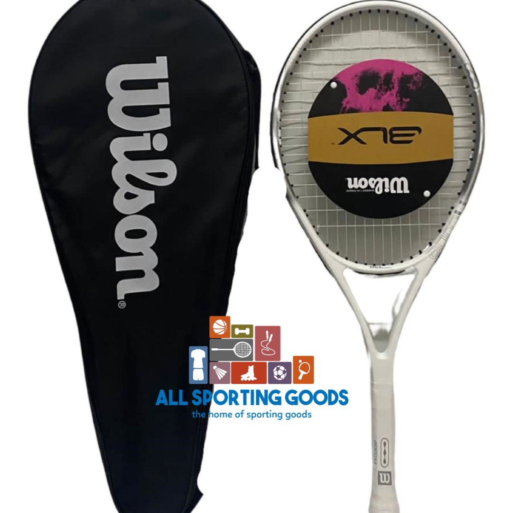 Jual Raket Tenis W BLX Putih N Code FREE Senar Tas | Shopee Indonesia