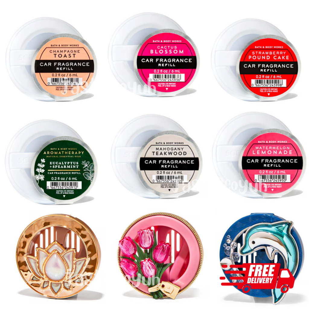 HOT Fragrance Bath And Body Works Car Diffuser Bath And Body