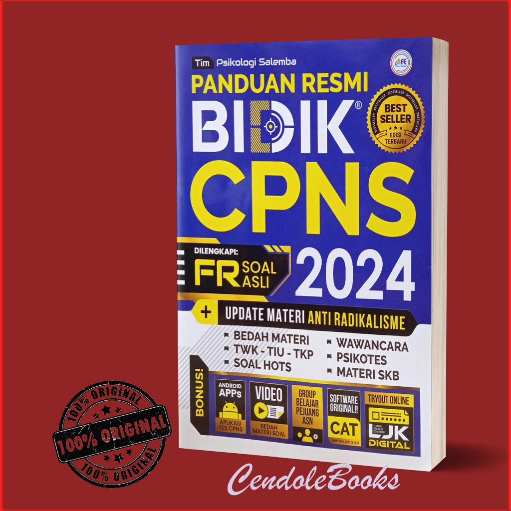 Jual Buku CPNS 2024 : Panduan Resmi Bidik CPNS 2024 | Shopee Indonesia