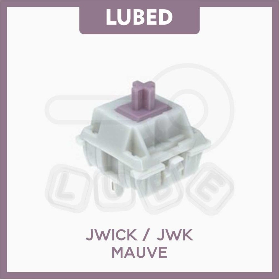 Jual LUBED (65g) JWK / Jwick Mauve Switch Linear Mechanical Switch with