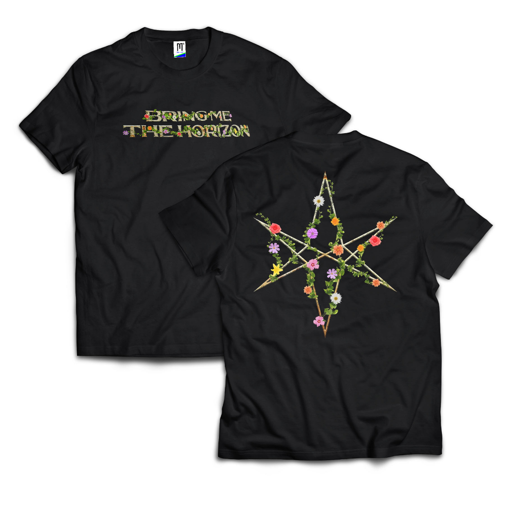 Jual T shirt BMTH FLOWER | BRING ME THE HORIZON | Kaos band | Kaos ...