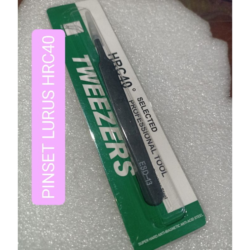 Jual PINSET LURUS TWEEZERS EDS-13 PINSET LURUS LANCIP | Shopee Indonesia