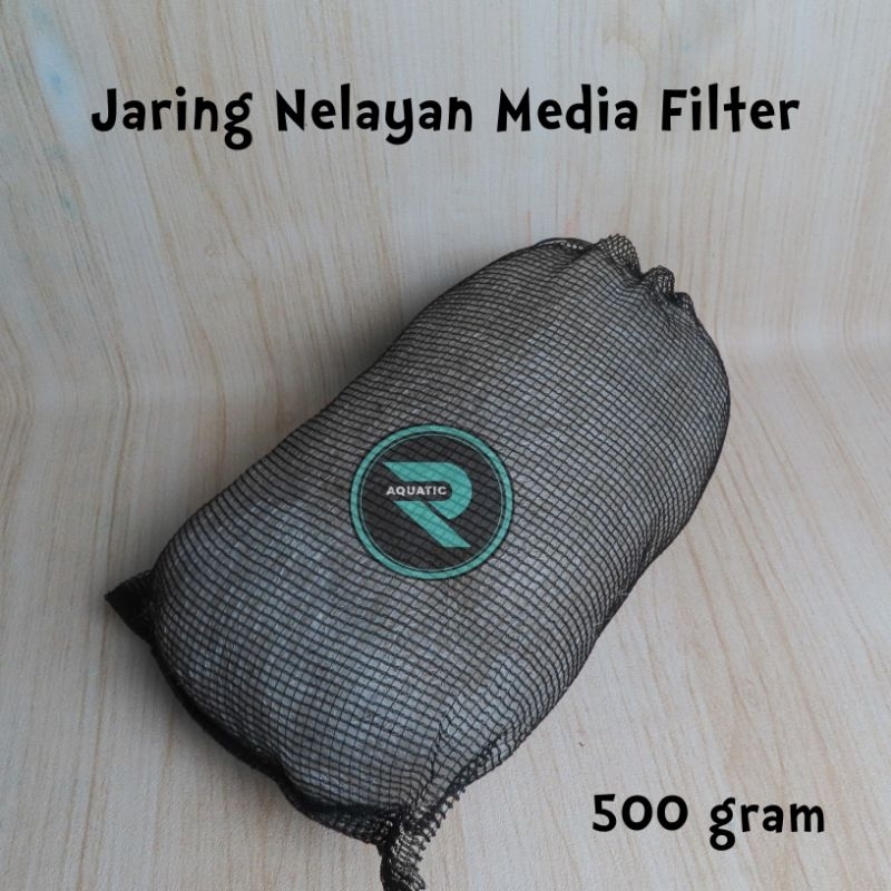 Jual jaring nelayan media filter kolam koi 500 gram Shopee Indonesia