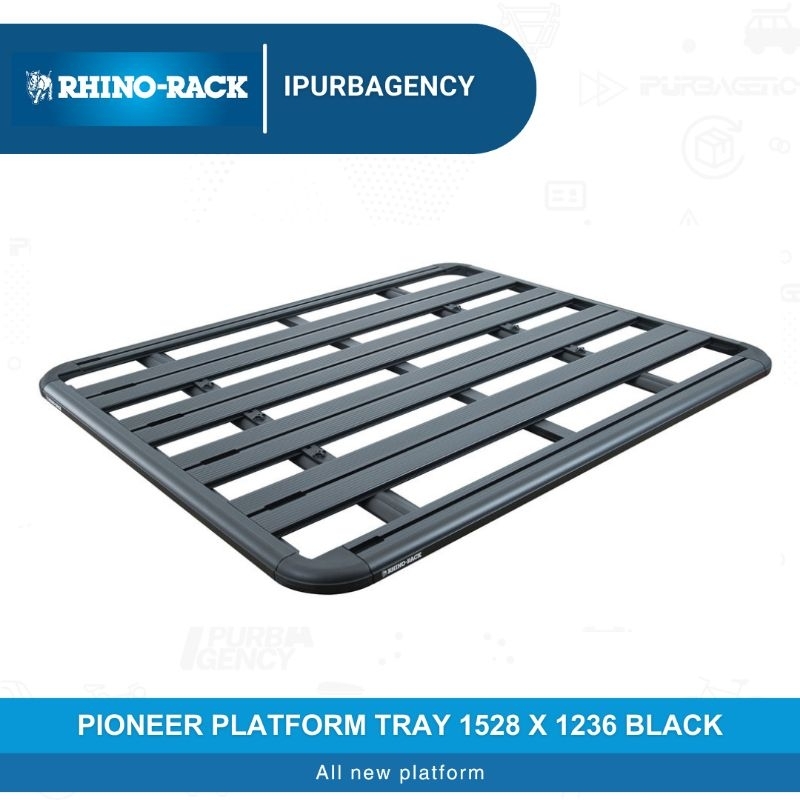 Jual Rhino-Rack Pioneer Platform Tray 1528 x 1236 Black | Shopee Indonesia