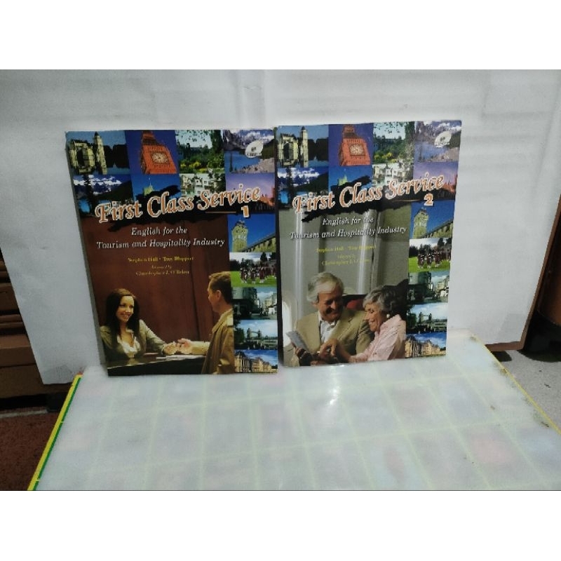 Jual Buku Original - First Class Service 1&2 English For The Tourism ...